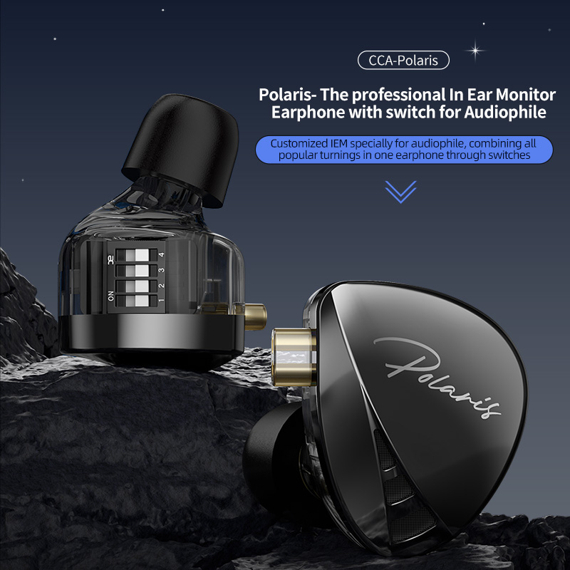 CCA Polaris Earphones HIFI Bas - Sports Earphone Hook reseña y precio