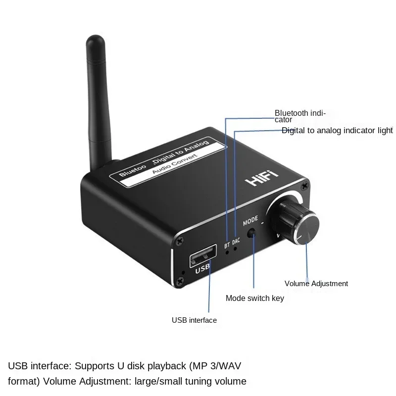 Bluetooth 5.0 Audio Transmitte - Bluetooth Adapter Receiver reseña y precio