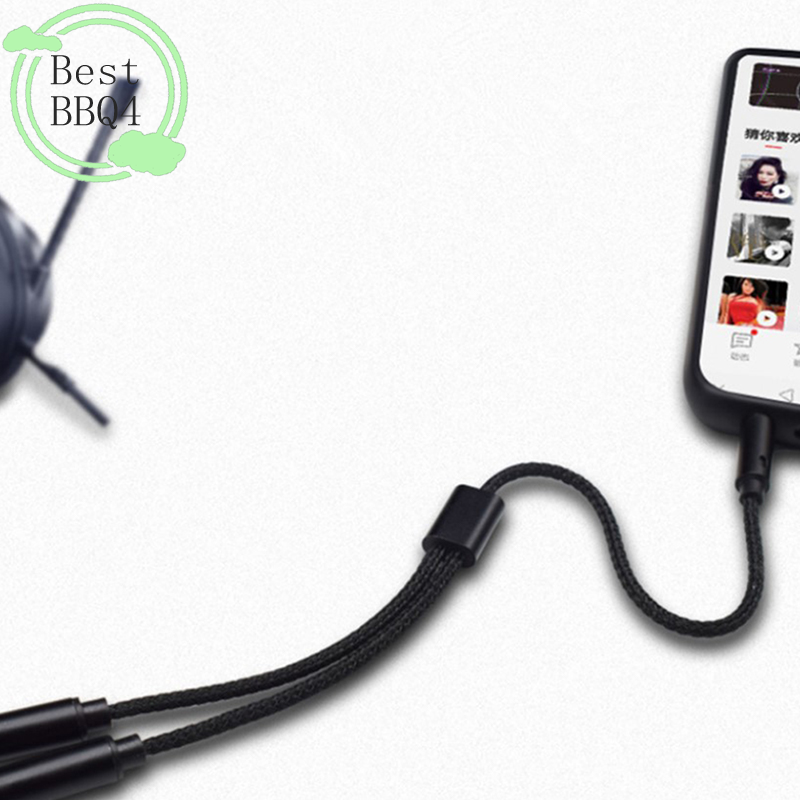 (BBQ4)AUX Cable Jack 3.5MM Aud - Earphone Splitter Jack reseña y precio