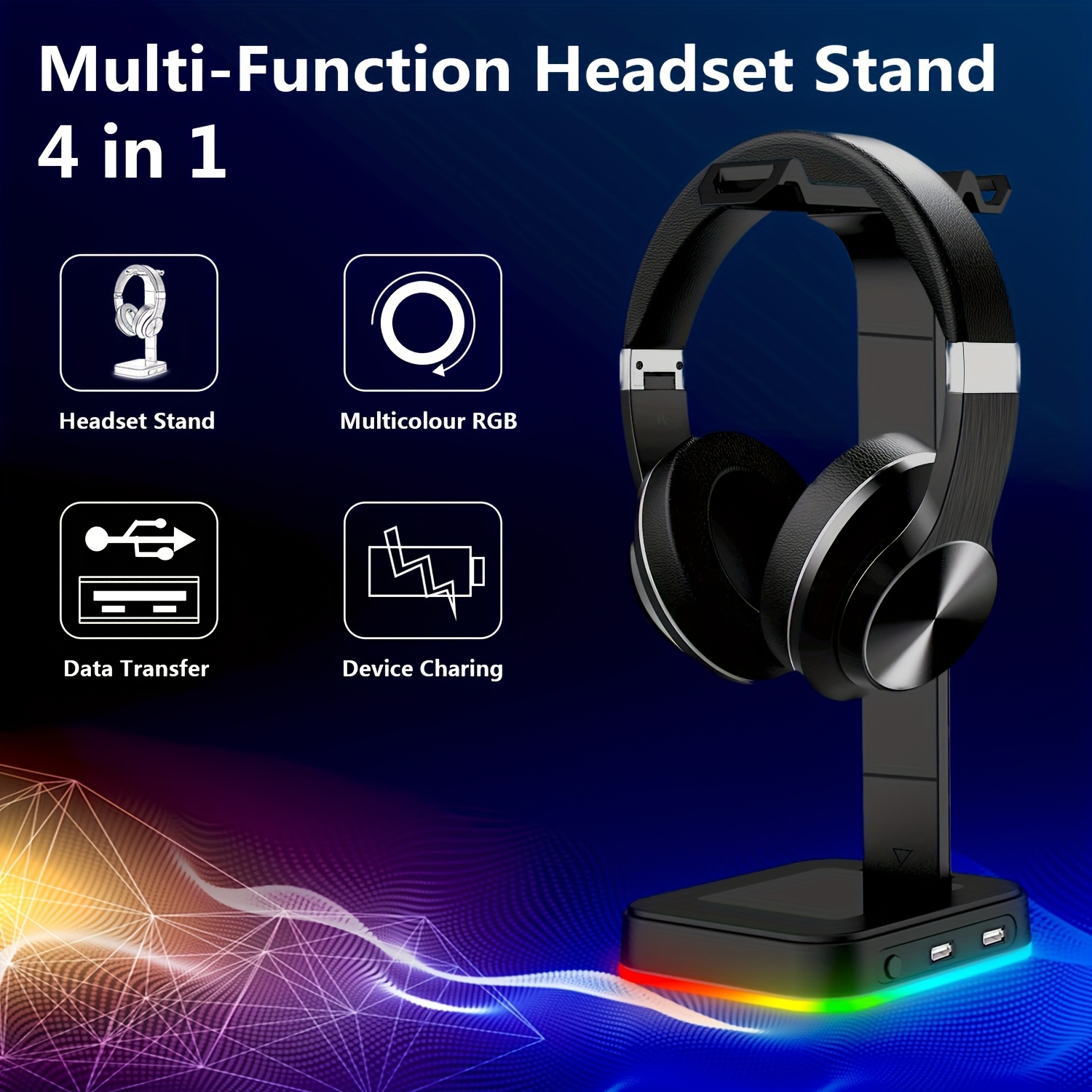 Gaming Headset Stand Adjustabl - Gaming Headset Rgb reseña y precio