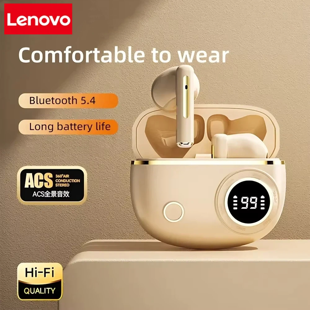 Lenovo TWS Wireless Bluetooth  - Bluetooth Headset On Ear reseña y precio