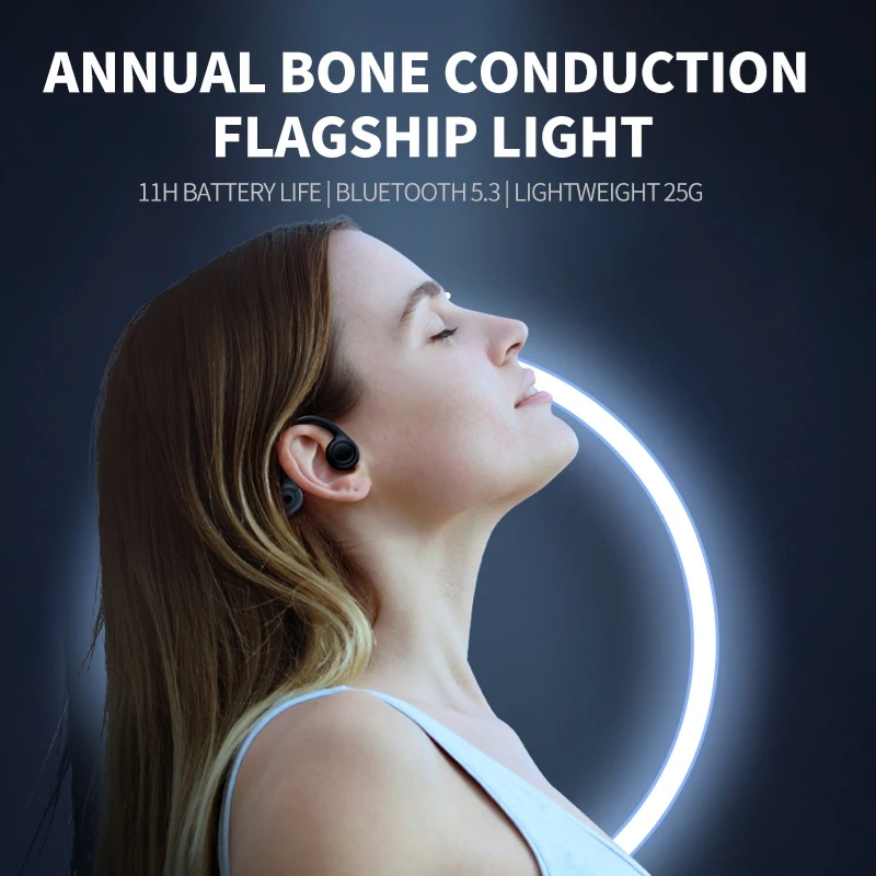 Bone Conduction IPX5 Headphone - Bluetooth Headset On Ear reseña y precio