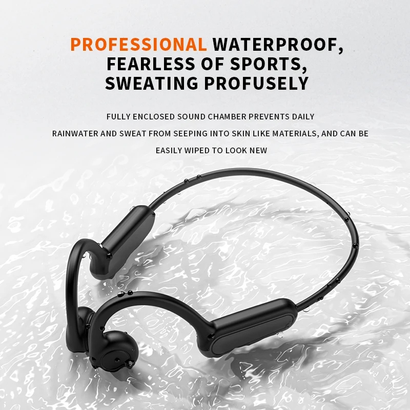 Bone Conduction IPX5 Headphone - Bluetooth Headset On Ear reseña y precio