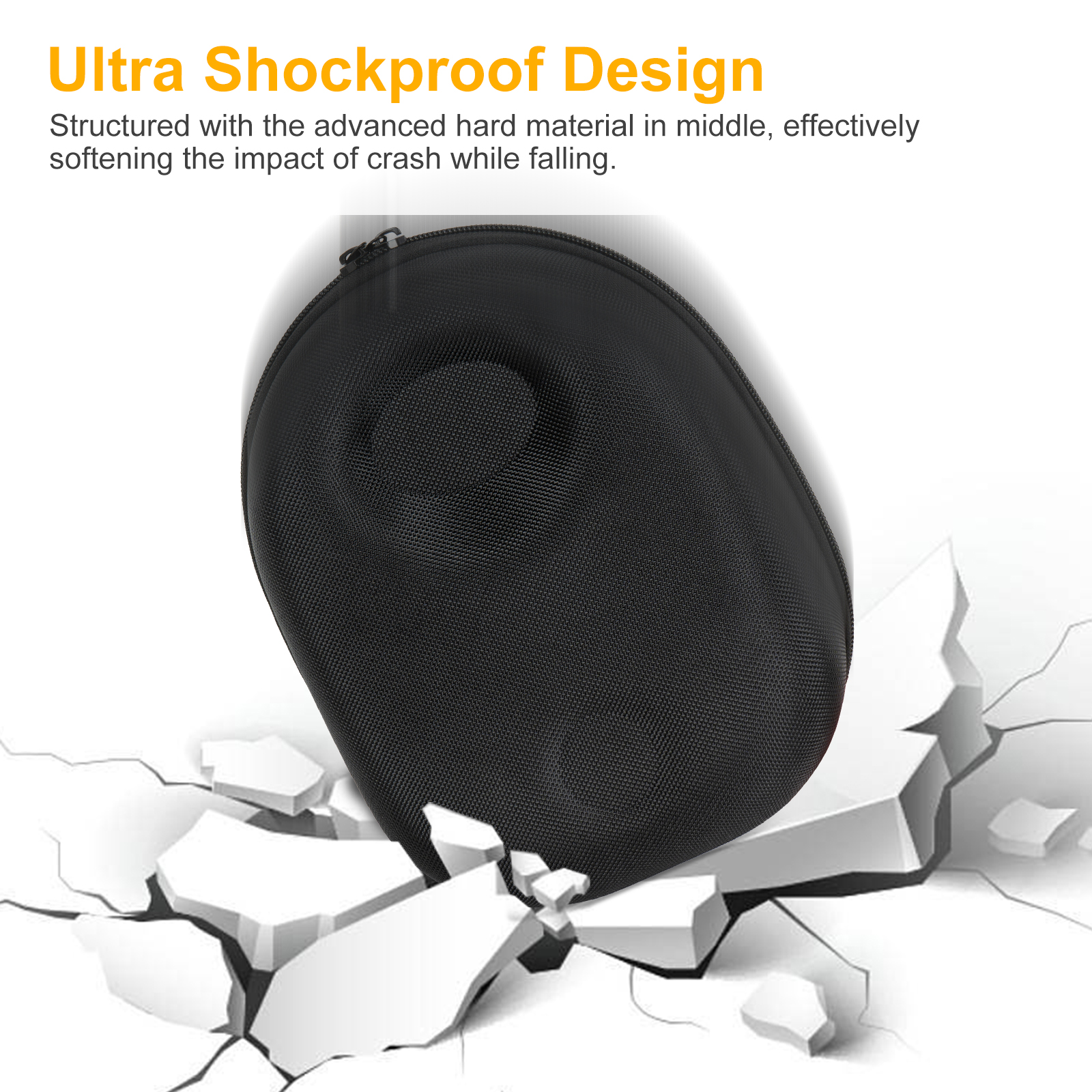New Portable Hard EVA Protecti - Headphone Case Hard reseña y precio