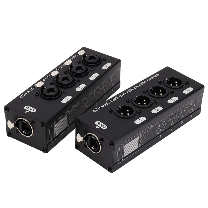 1Pair 4-Channel 3-Pin XLR Or 6 - Cable Extension 3.5 reseña y precio