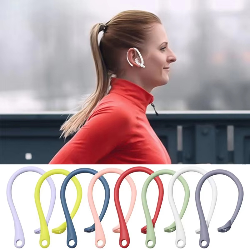 1 Pair Silicone Anti-lost Sili - Sports Earphone Hook reseña y precio