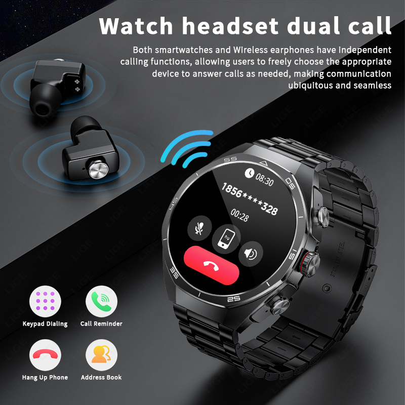 TWS Music Watches Earbuds Smar - Earbuds Charging Case reseña y precio
