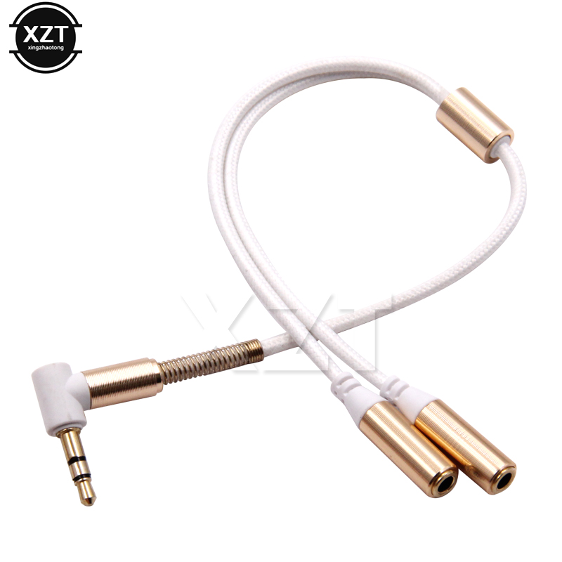 3.5mm 1 To 2 Audio Aux Y Split - Earphone Splitter Jack reseña y precio