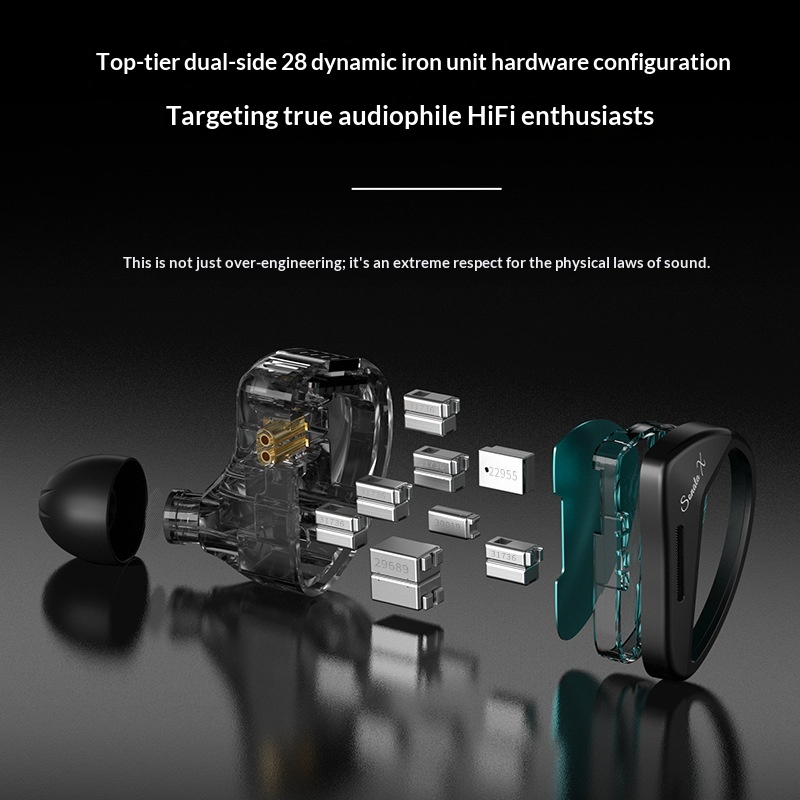 KZ Sonata X In-Ear Monitor Ear - Audiophile Headphone Wired reseña y precio