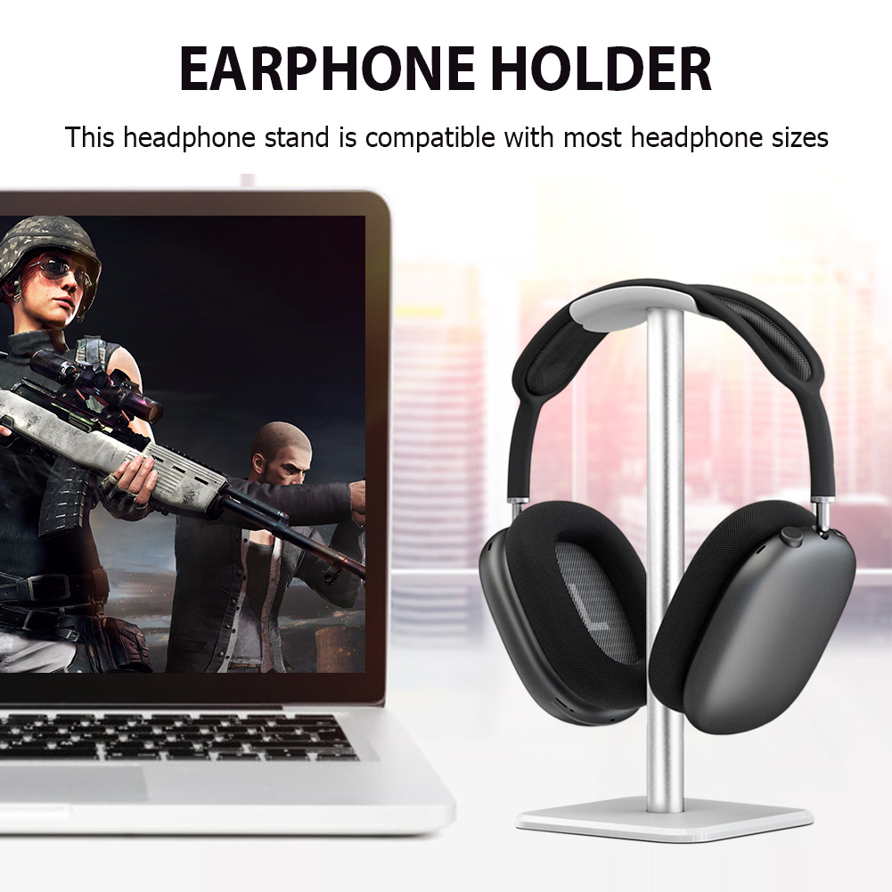 Headphone Holder Rack Aluminiu - Headphone Stand Desk reseña y precio