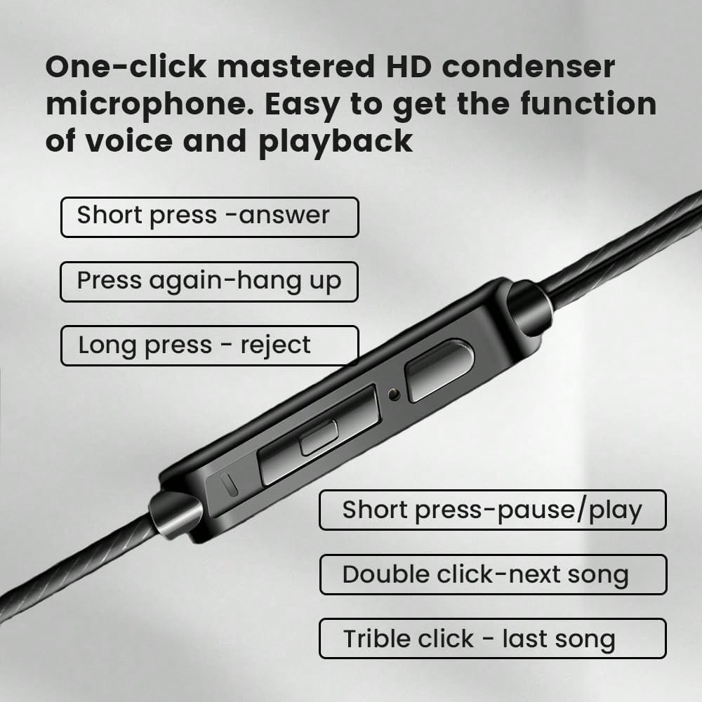 AK6 Gaming Earbuds With Mic –  - Wired Earphone Mic reseña y precio