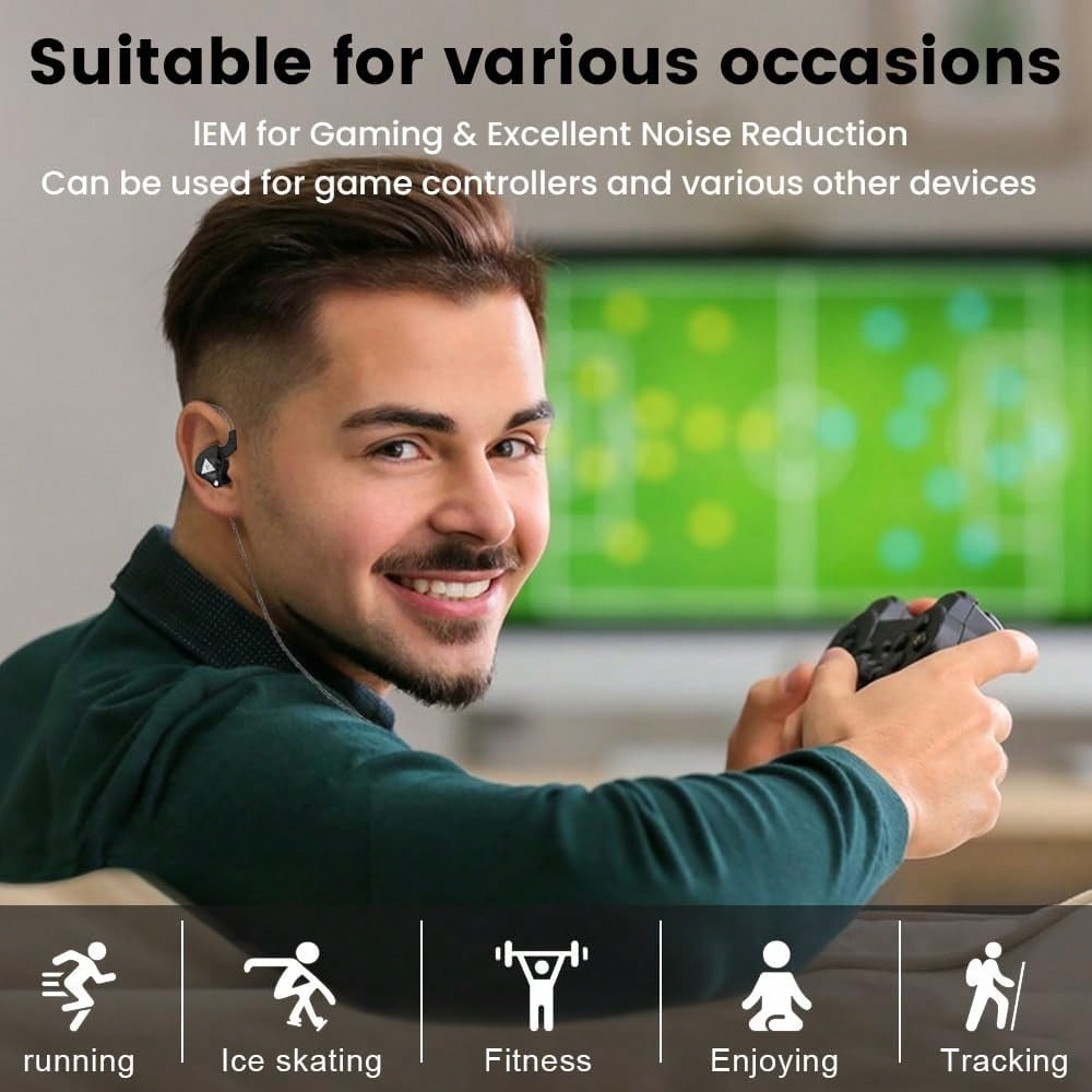 AK6 Gaming Earbuds With Mic –  - Wired Earphone Mic reseña y precio