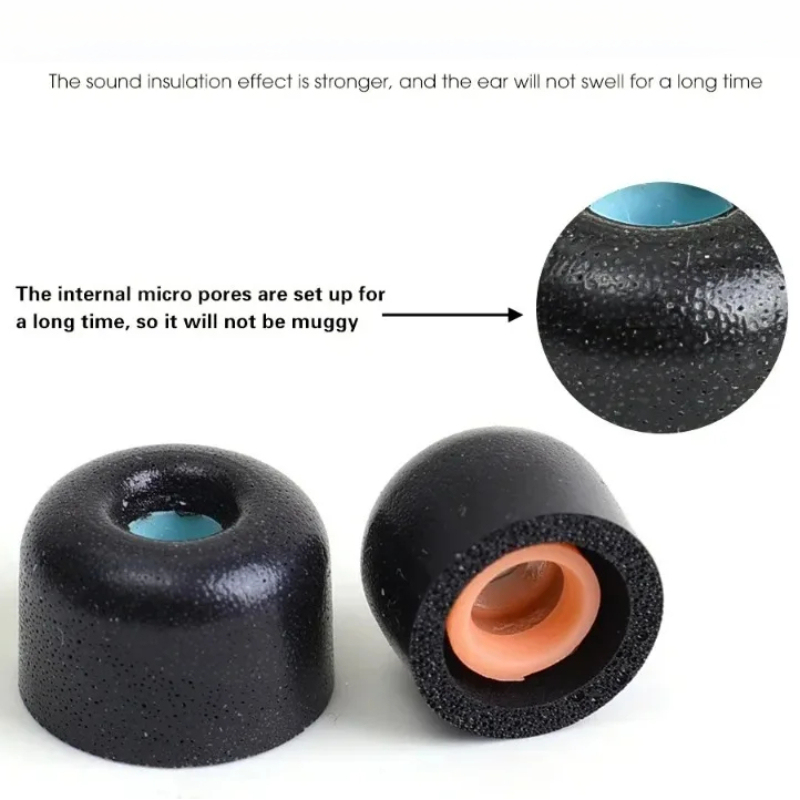 Memory Foam Earphones Ear Pads - Earphone Foam Tip reseña y precio