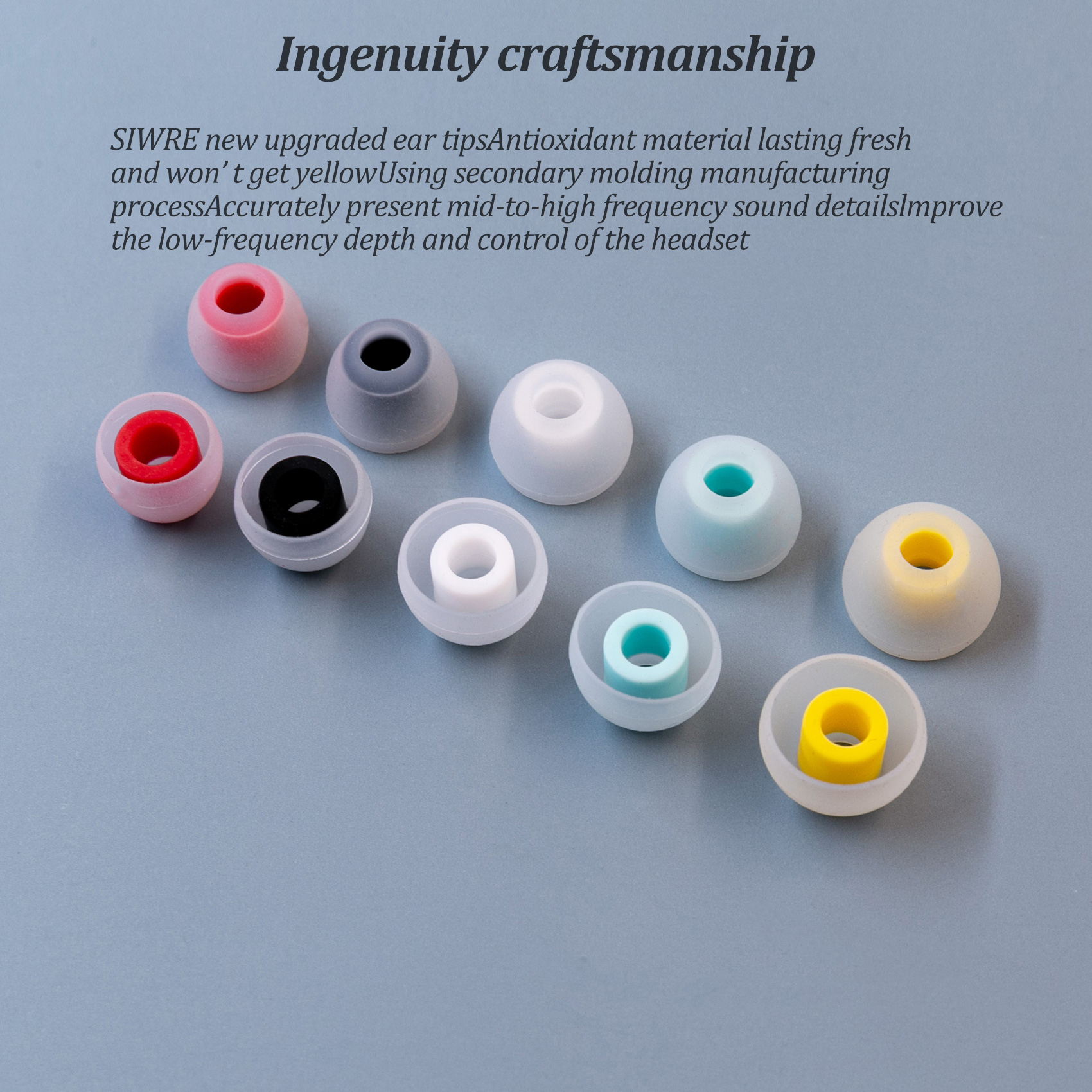 SIWRE 07 Silicone Eartips for  - In Ear Monitor Iem reseña y precio