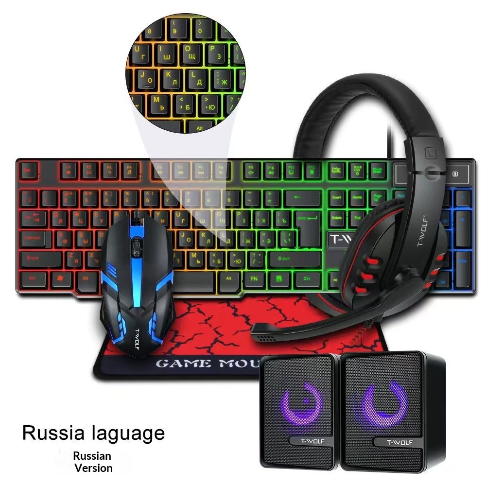 Spanish Russian Keyboard Layou - Gaming Headset Rgb reseña y precio