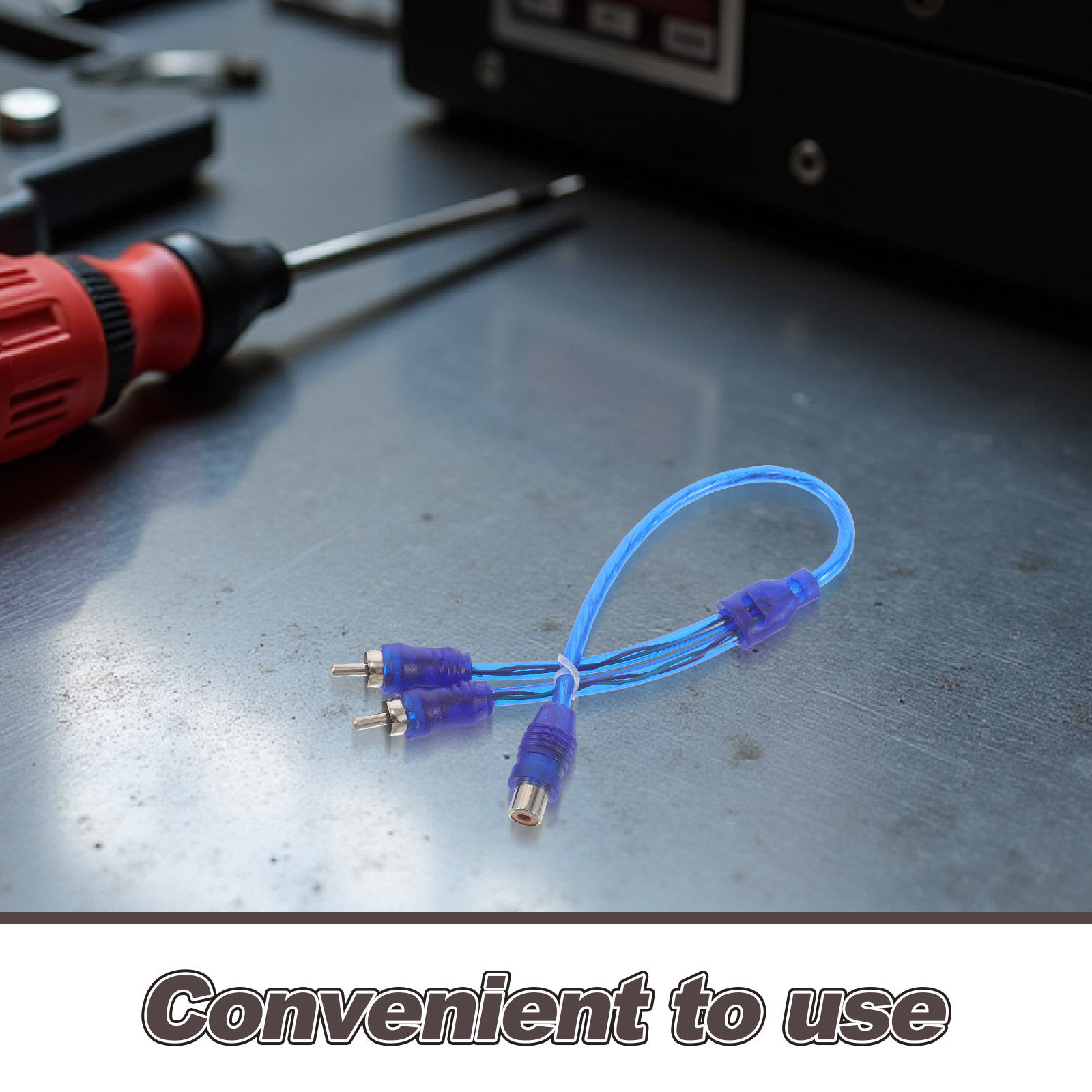 10Pcs Rca Splitter Cable 1 Mal - Audio Splitter Y reseña y precio