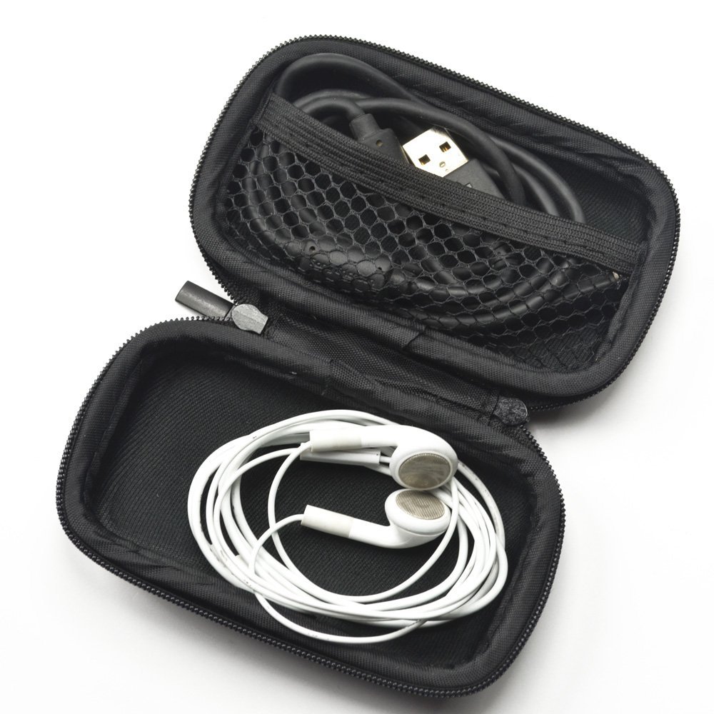 Green Rectangle Shaped Hard Ea - Headphone Case Hard reseña y precio