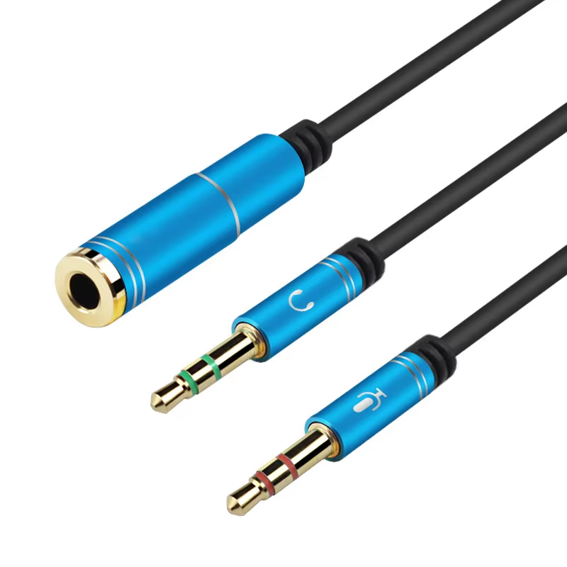 NNBILI Mini Jack 3.5 Microphon - Earphone Splitter Jack reseña y precio