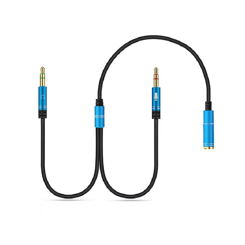 NNBILI Mini Jack 3.5 Microphon - Earphone Splitter Jack reseña y precio