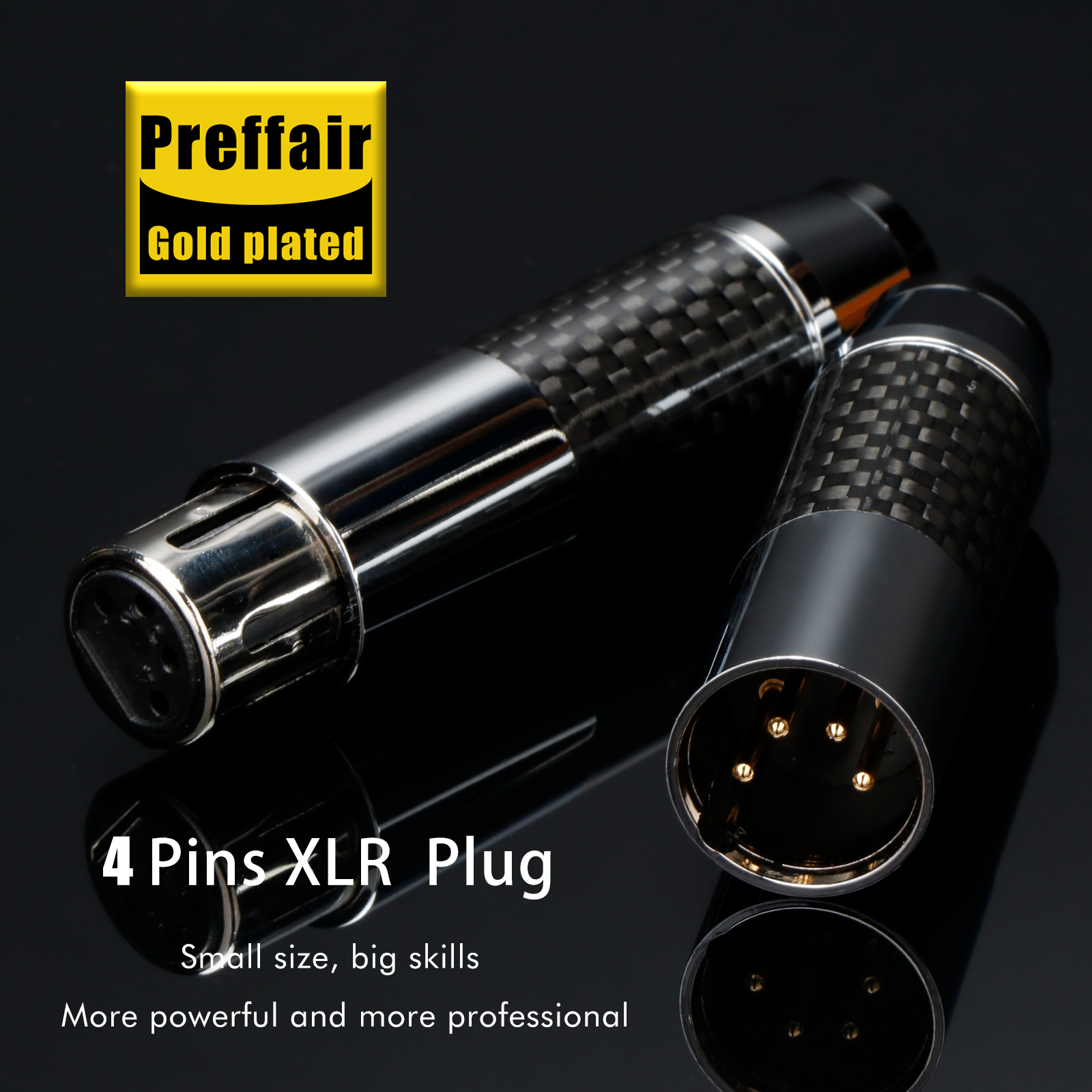 4pin XLR Connector Headphone X - Wired Earphone Mic reseña y precio