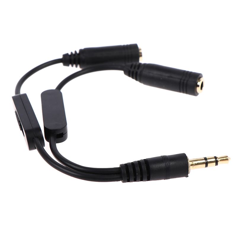 1pc 1 In 2 Out 3.5mm Stereo Ma - Audio Splitter Y reseña y precio