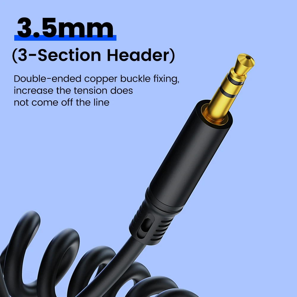 Type-C 3.5 Jack Car Spring Aud - Cable Extension 3.5 reseña y precio