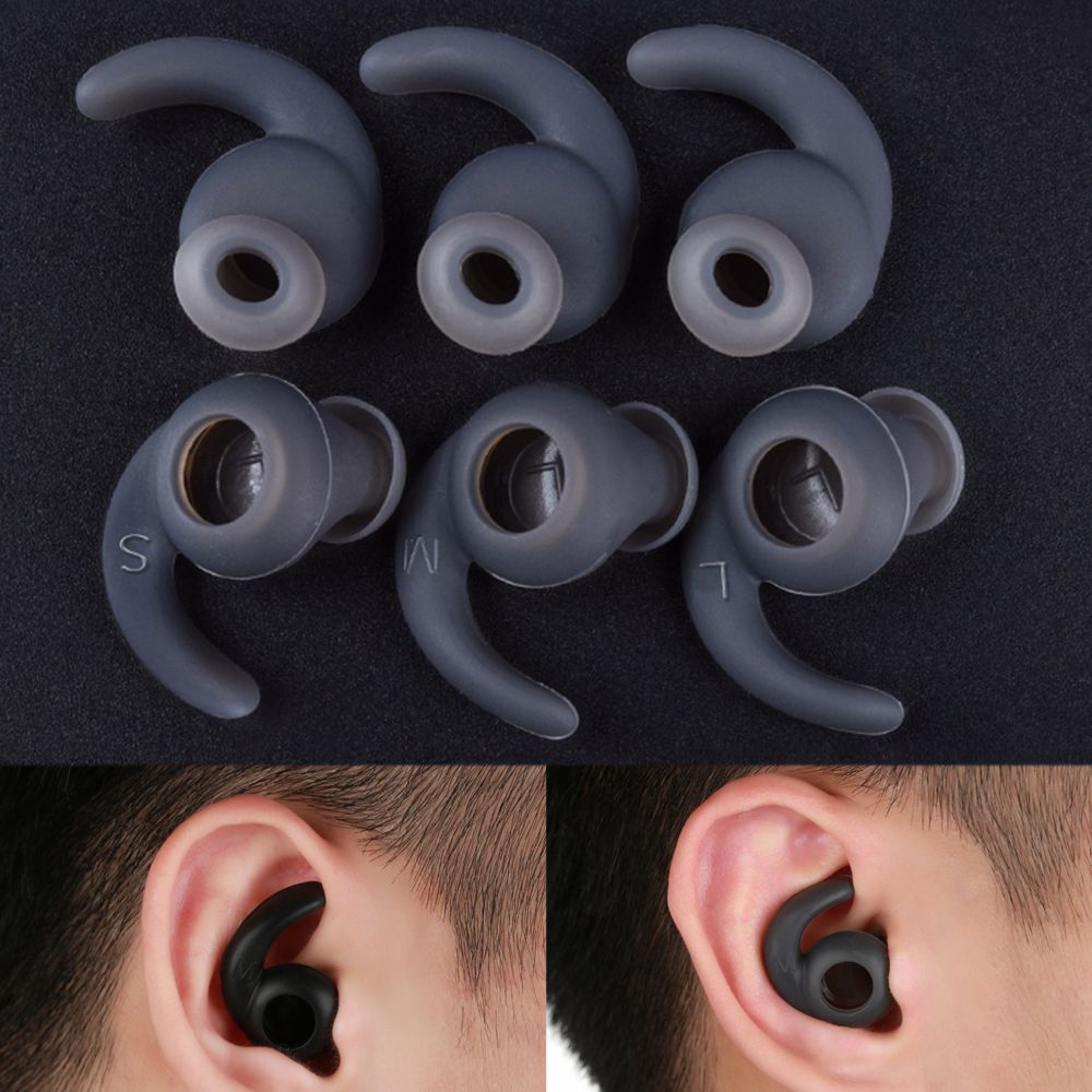 3 Pairs S/M/L In-ear Sports He - Sports Earphone Hook reseña y precio