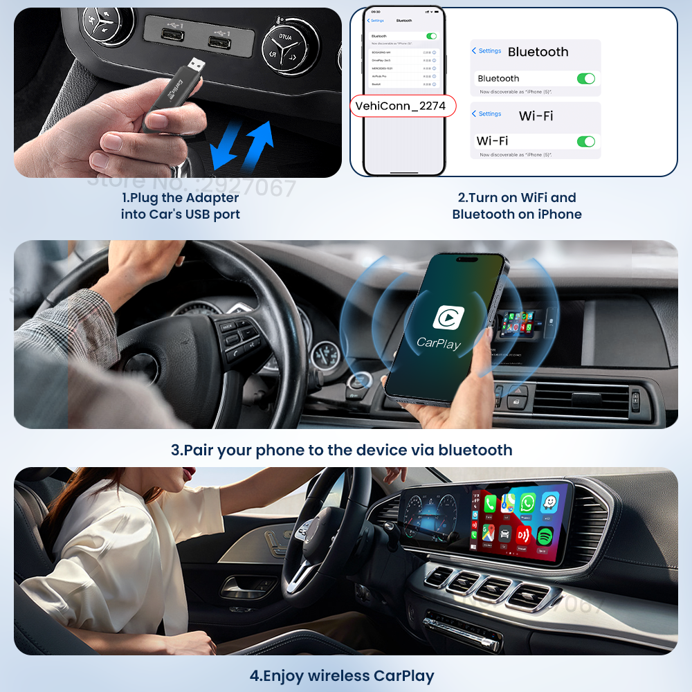 CarlinKit MINI 5.0 Pro Wireles - Bluetooth Adapter Receiver reseña y precio