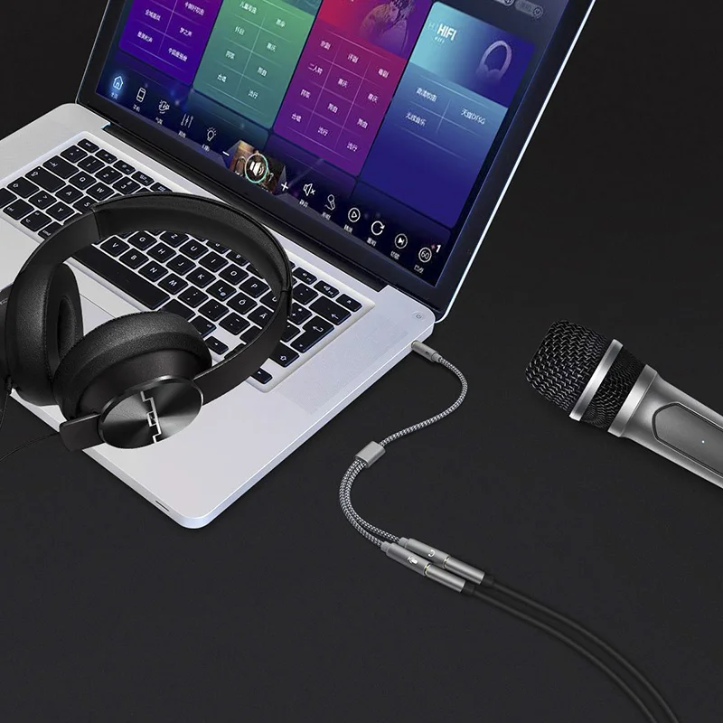 Headset splitter 3.5mm audio m - Earphone Splitter Jack reseña y precio