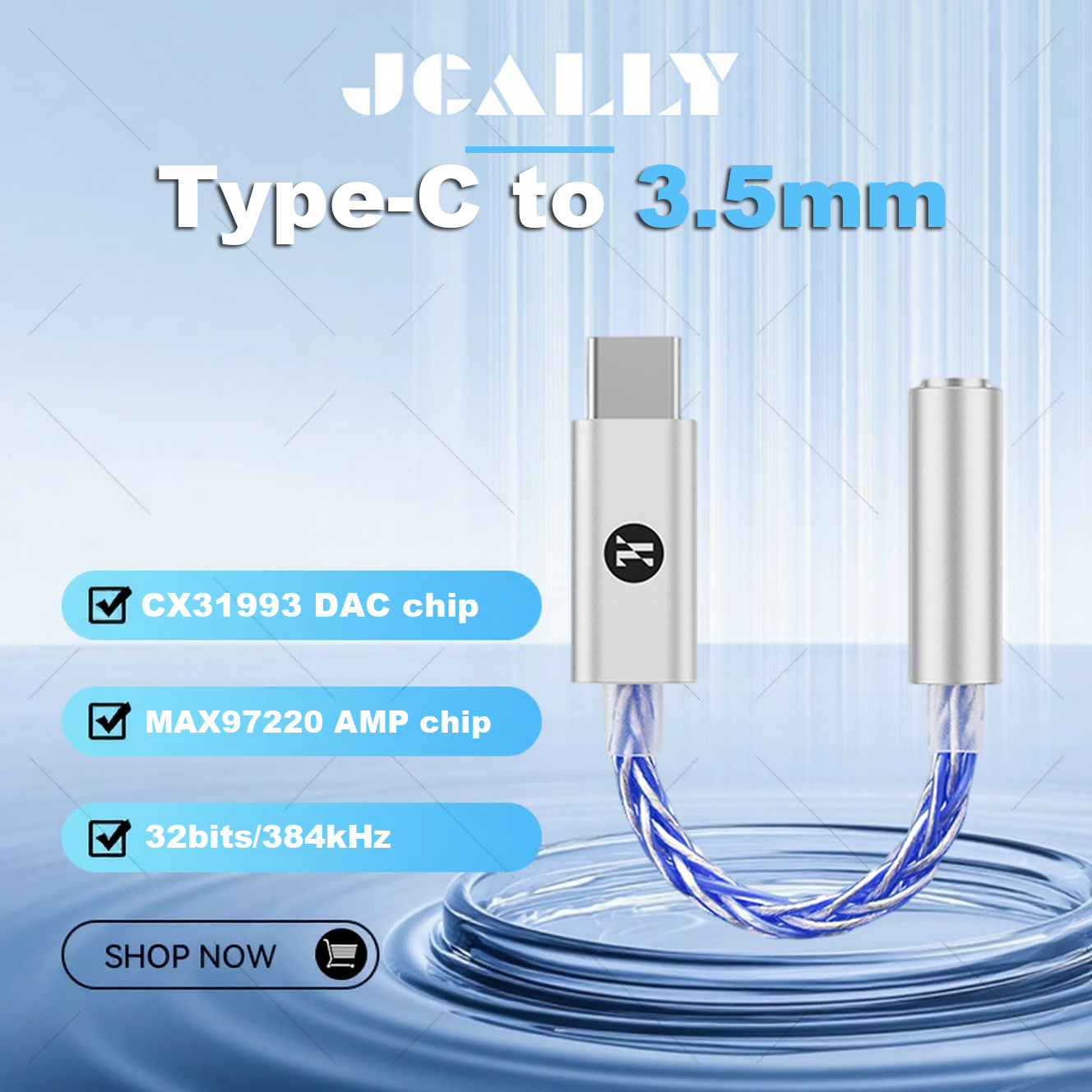 JCALLY JM6 Pro Type-C to 3.5mm - Usb C Earphone reseña y precio