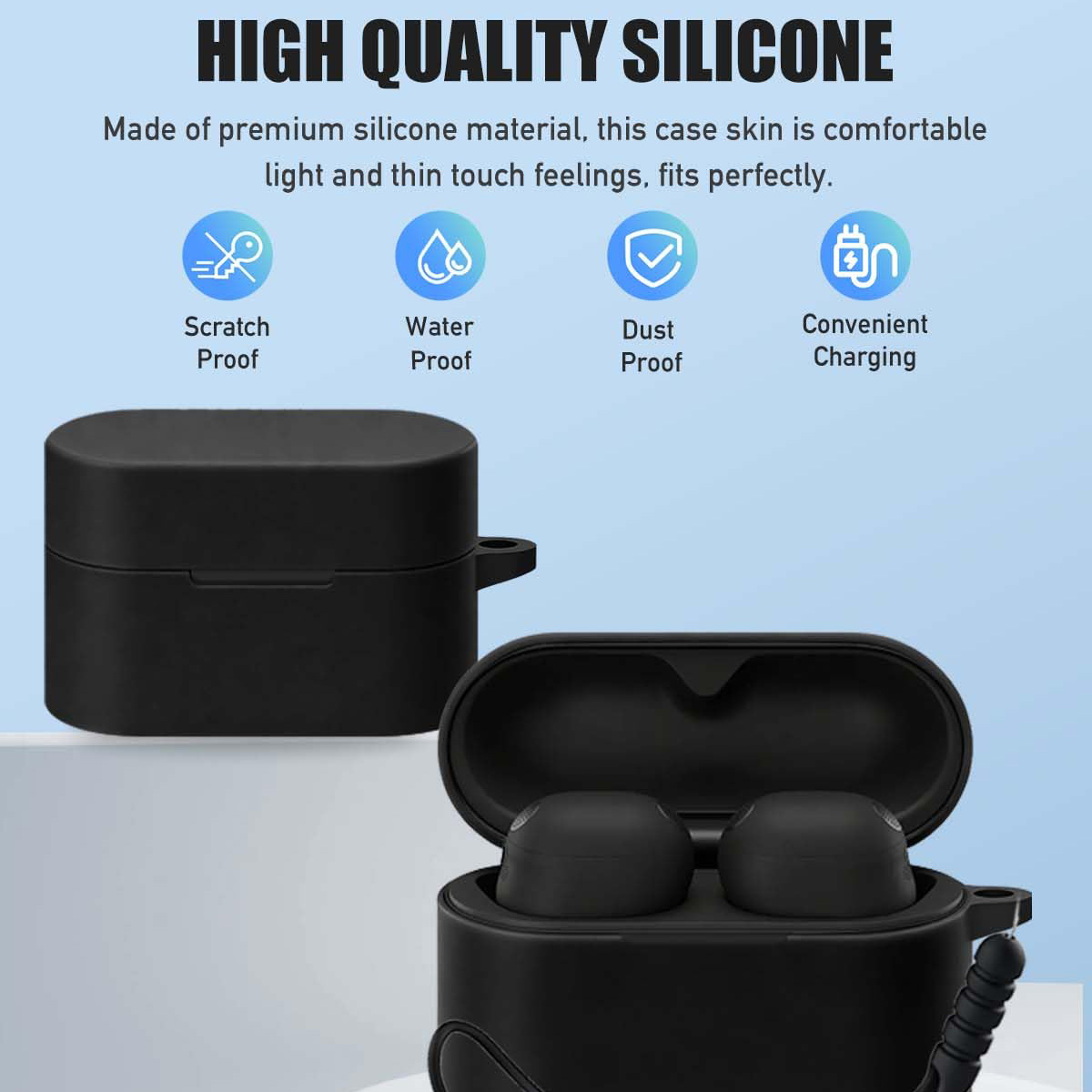 Case for Sony WF-1000XM6 Earbu - Earbuds Charging Case reseña y precio