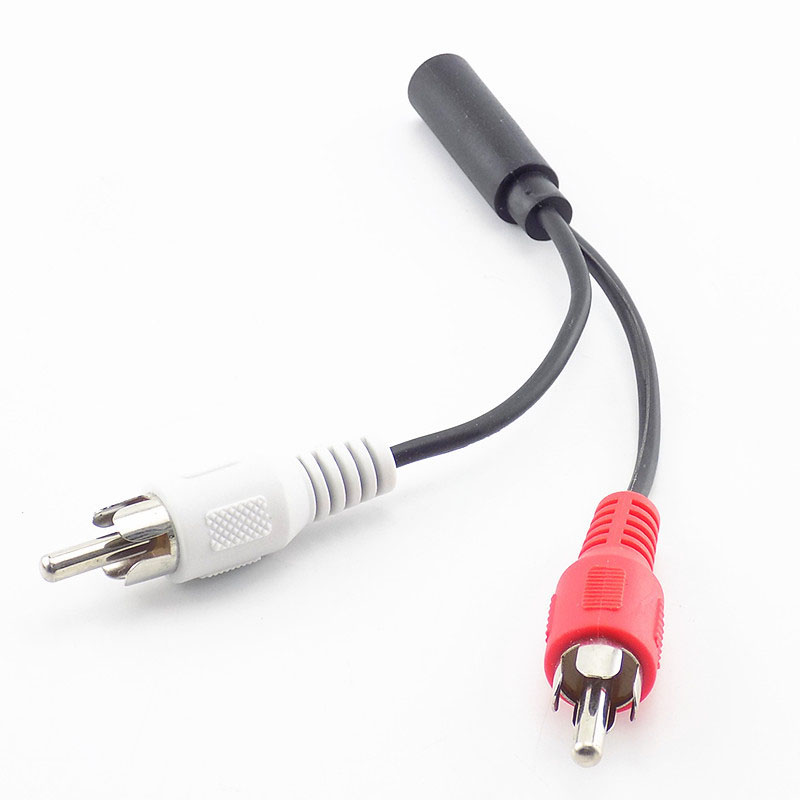 3.5mm RCA Female jack Stereo t - Cable Extension 3.5 reseña y precio