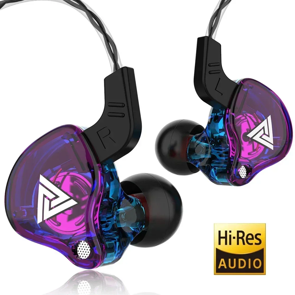 NEW QKZ AK6 Copper Driver HiFi - Wired Earphone Mic reseña y precio