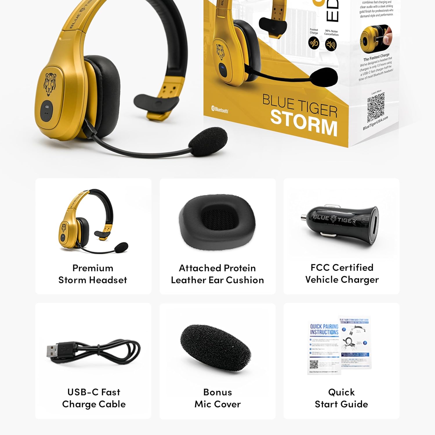 Premium Trucker Bluetooth Head - Usb C Earphone reseña y precio