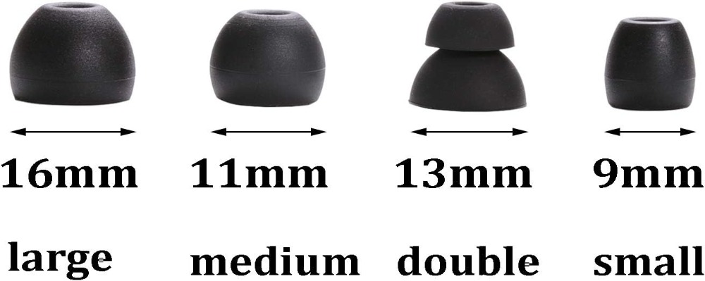 Replacement Silicone Eartips f - Silicone Ear Tip Replacement reseña y precio