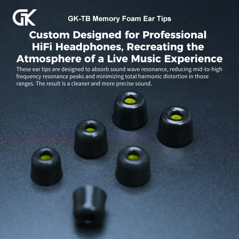 GK-TB 3Pair(6pcs) Noise Isolat - Earphone Foam Tip reseña y precio