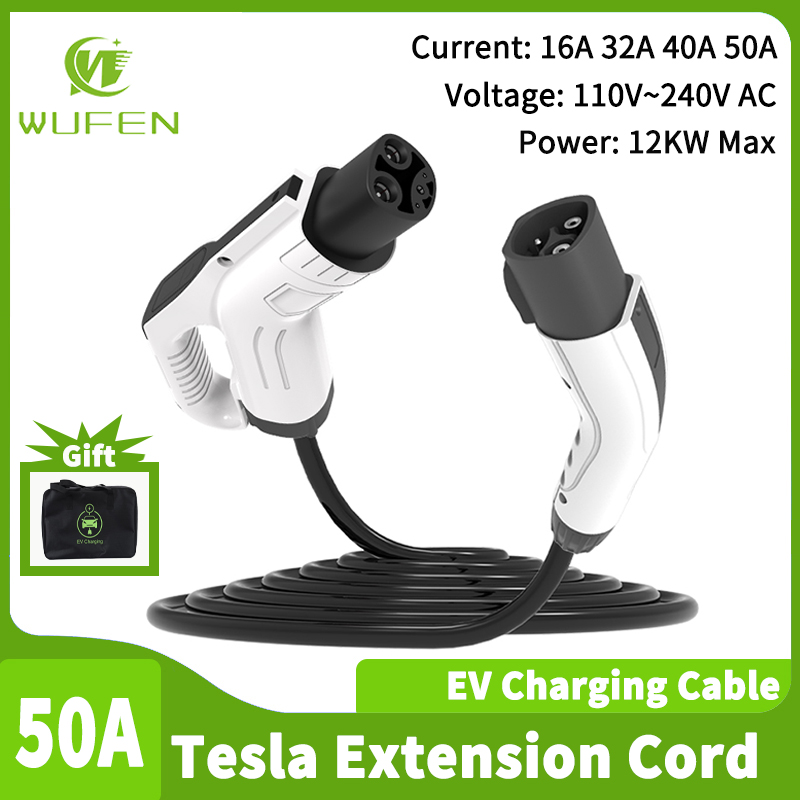 WUFEN Tesla Electric Vehicle C - Cable Extension 3.5 reseña y precio