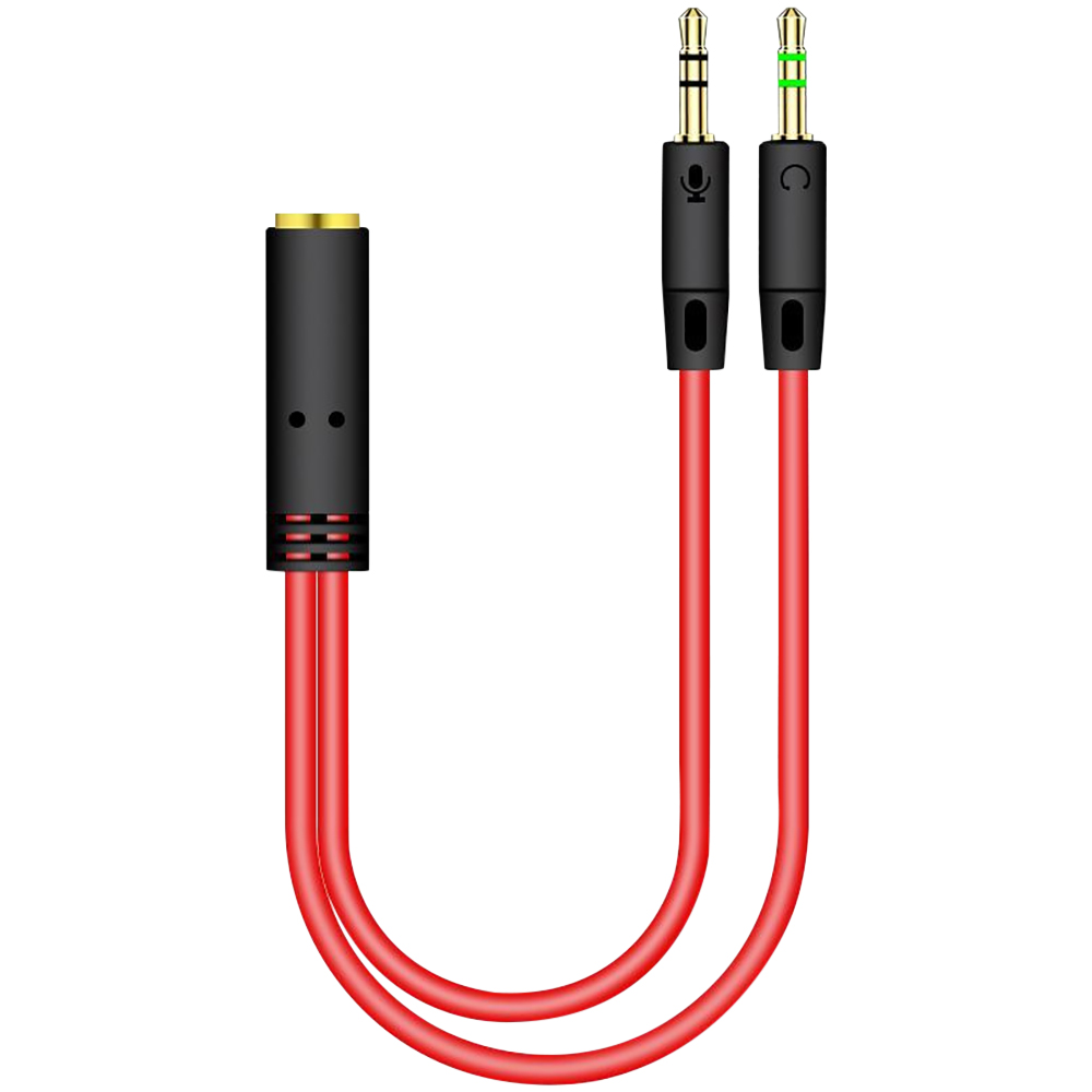 3.5mm Jack 2 Male To 1 Female  - Cable Extension 3.5 reseña y precio