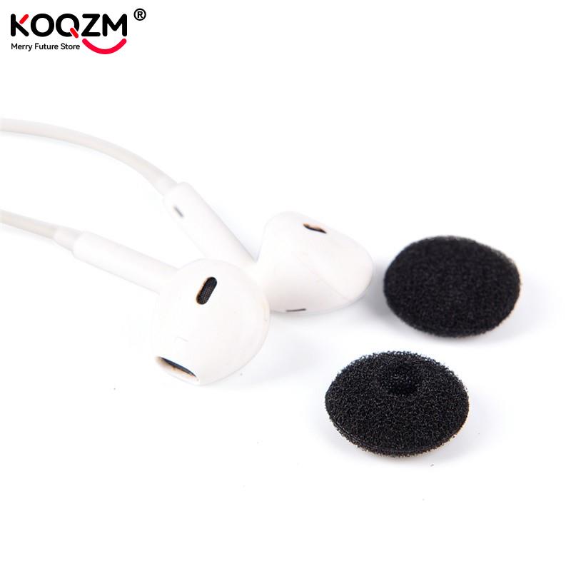 30pcs Sponge Covers Tips Black - Earphone Foam Tip reseña y precio