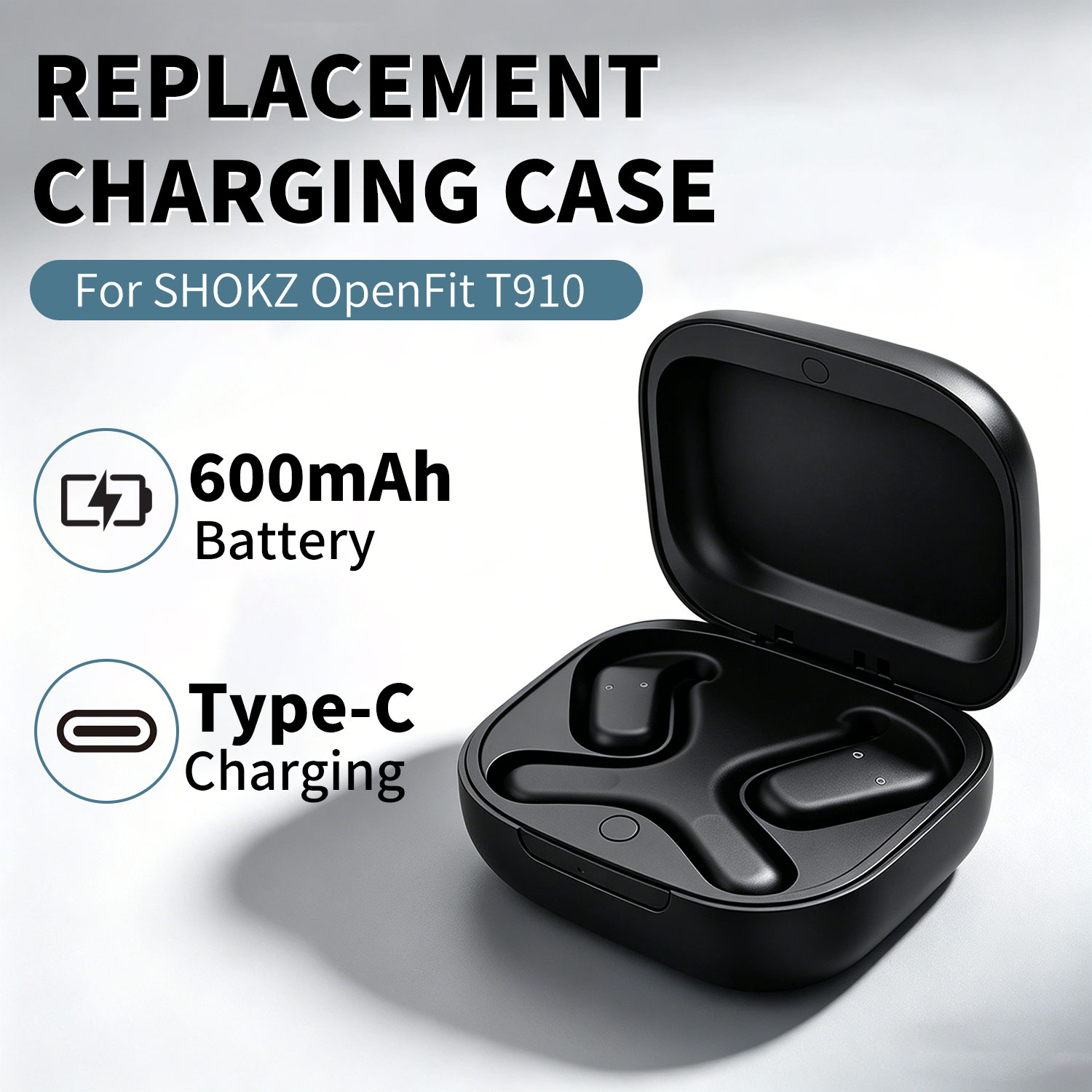 Replacement Charging Case For  - Earbuds Charging Case reseña y precio