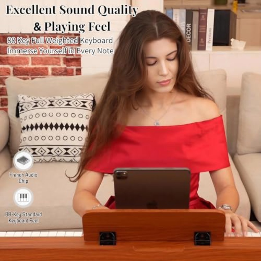 Home digital piano for beginne - Headphone Stand Desk reseña y precio