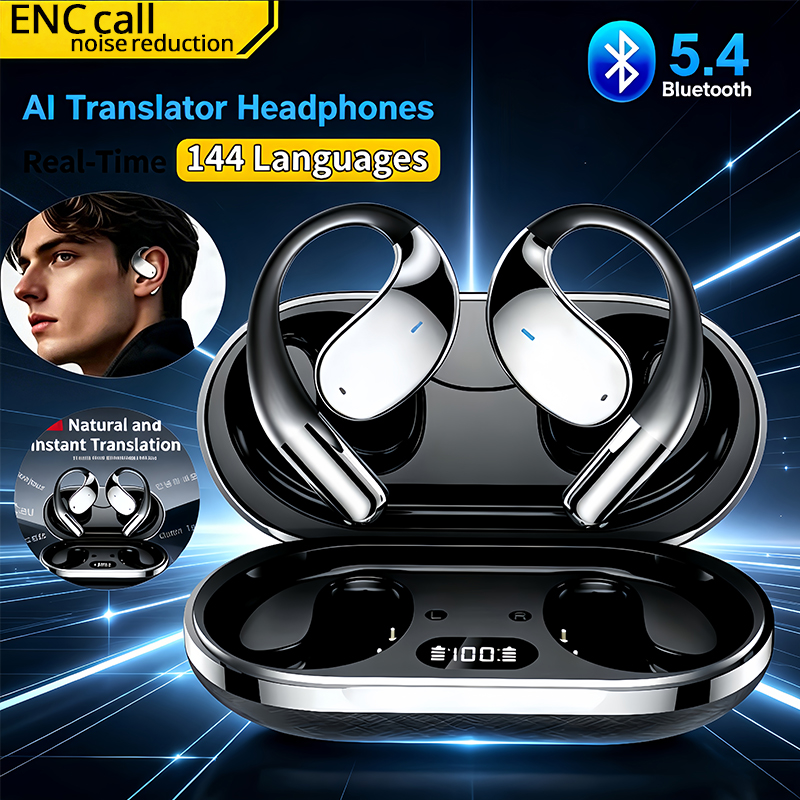 2026 New AI Translation Earbud - Bluetooth Headset On Ear reseña y precio