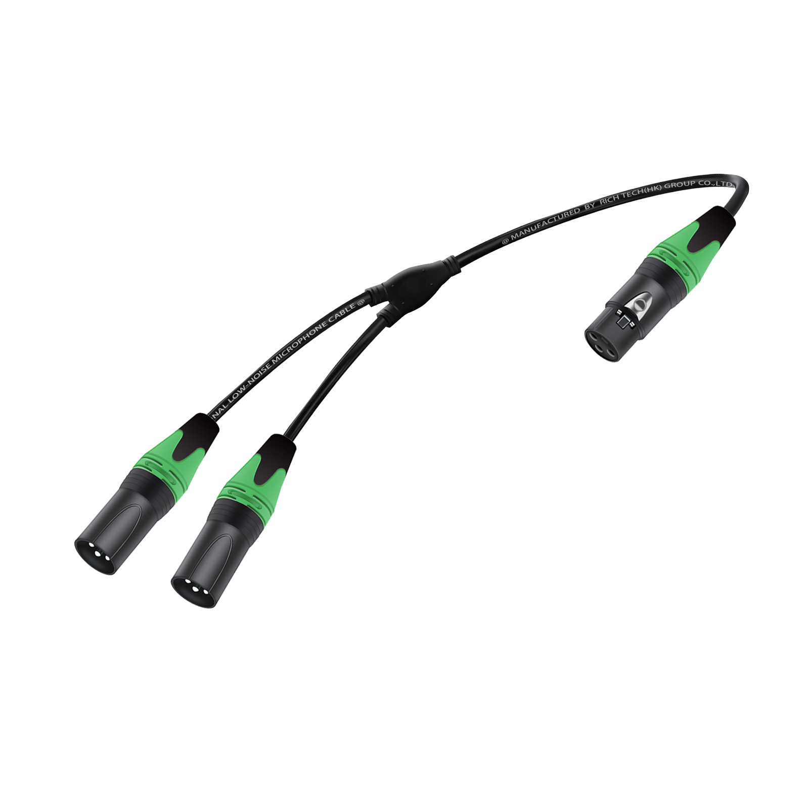 XLR Splitter Audio Cable,3Pins - Audio Splitter Y reseña y precio