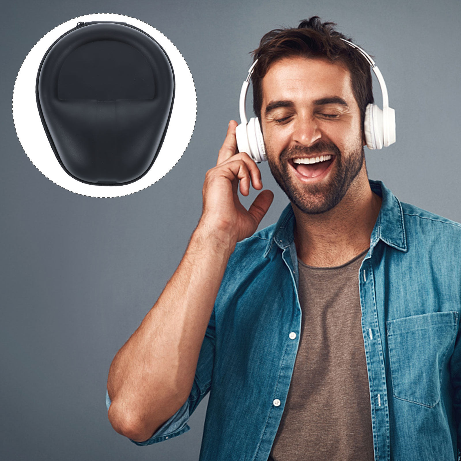 Premium Hard Headphone Case Zi - Headphone Case Hard reseña y precio