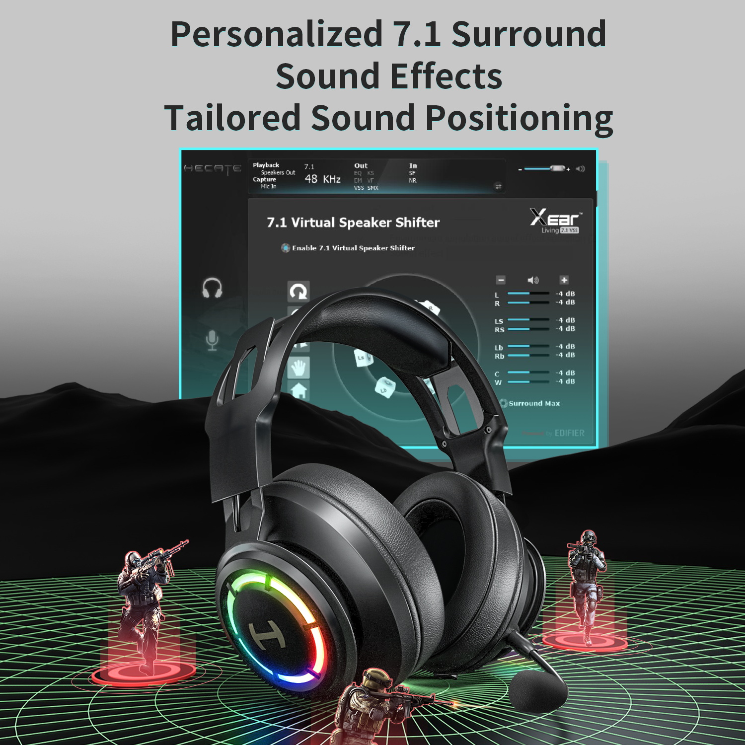 Edifier G35 PC Gaming Headset  - Gaming Headset Rgb reseña y precio