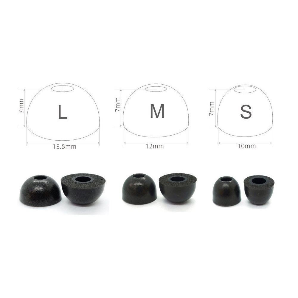 2pcs Replacement Earbuds Tips  - Earphone Foam Tip reseña y precio