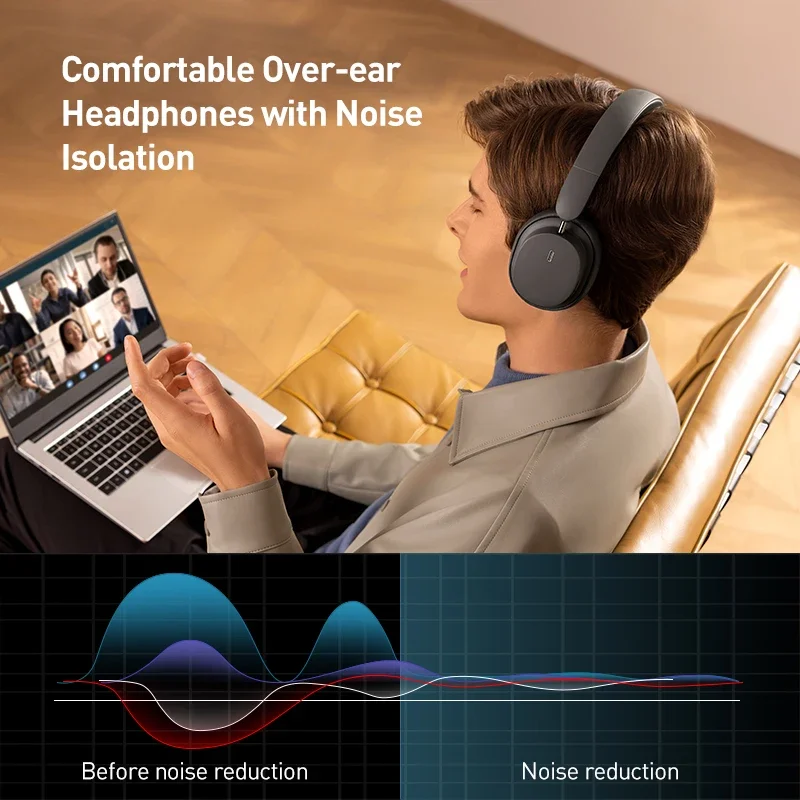 Baseus Wireless Headphones Blu - Gaming Headset Rgb reseña y precio